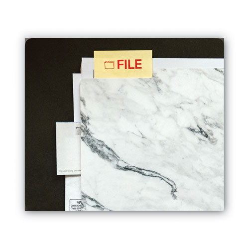 Image of ACCUSTAMP2® Pre-Inked Shutter Stamp, Red, FILE,.63 x 0.5