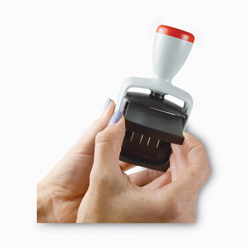 Image of COSCO Replacement Ink Pad For 2000 Plus Two-Color Word Daters, Blue/red