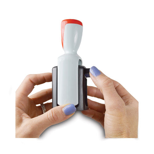 Image of COSCO Replacement Ink Pad For 2000 Plus Two-Color Word Daters, Blue/red