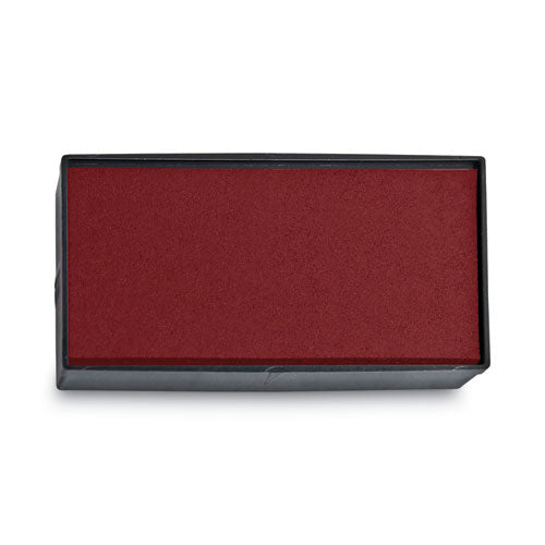 Image of COSCO 2000PLUS® Replacement Ink Pad for 2000PLUS 1SI20PGL, 1.63" x 0.25", Red