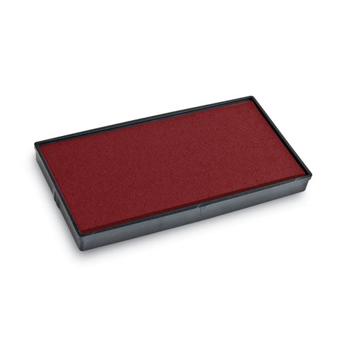 Image of COSCO 2000PLUS® Replacement Ink Pad for 2000PLUS 1SI20PGL, 1.63" x 0.25", Red