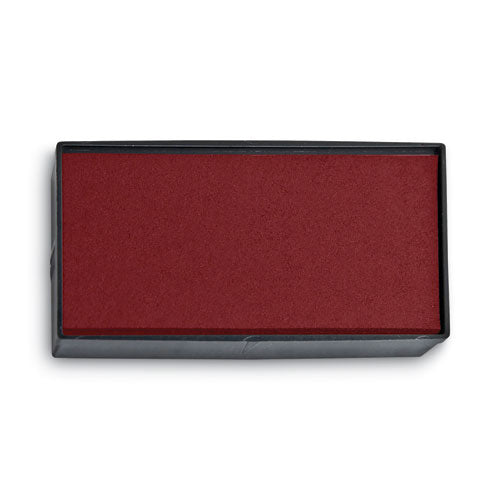 Image of COSCO 2000PLUS® Replacement Ink Pad for 2000PLUS 1SI30PGL, 1.94" x 0.25", Red