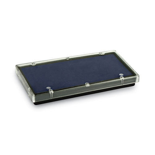 Image of COSCO 2000PLUS® Replacement Ink Pad for 2000PLUS 1SI40PGL and 1SI40P, 2.38" x 0.25", Blue