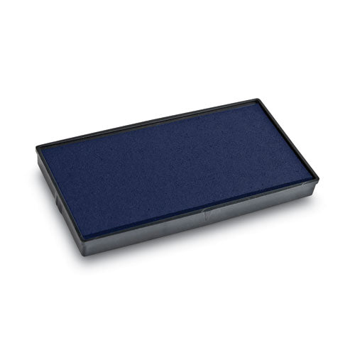 Image of COSCO 2000PLUS® Replacement Ink Pad for 2000PLUS 1SI40PGL and 1SI40P, 2.38" x 0.25", Blue