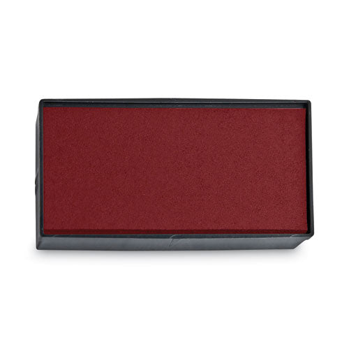 Image of COSCO 2000PLUS® Replacement Ink Pad for 2000PLUS 1SI40PGL and 1SI40P, 2.38" x 0.25", Red