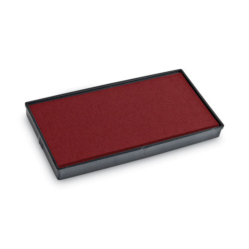 Image of COSCO 2000PLUS® Replacement Ink Pad for 2000PLUS 1SI40PGL and 1SI40P, 2.38" x 0.25", Red