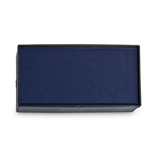 Image of COSCO 2000PLUS® Replacement Ink Pad for 2000PLUS 1SI60P, 3.13" x 0.25", Blue