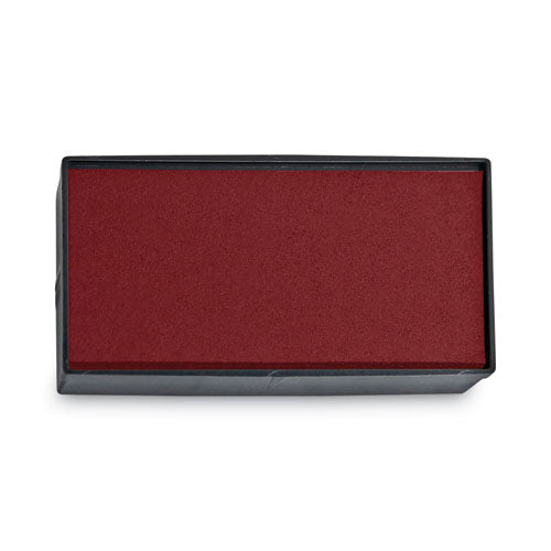 Image of COSCO 2000PLUS® Replacement Ink Pad for 2000PLUS 1SI50P, 2.81" x 0.25", Red