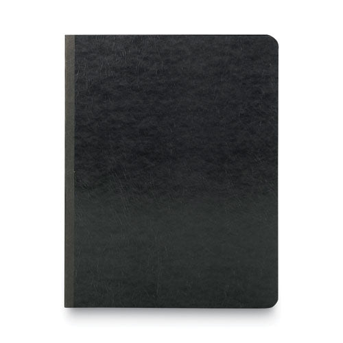 Image of Smead Prong Fastener Premium Pressboard Report Cover, Two-Piece Prong Fastener, 3" Capacity, 8.5 X 11, Black/black
