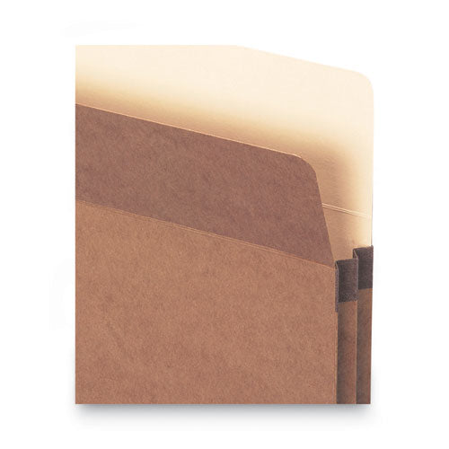 Image of Smead Redrope Drop Front File Pockets, 1.75" Expansion, Legal Size, Redrope, 25/box