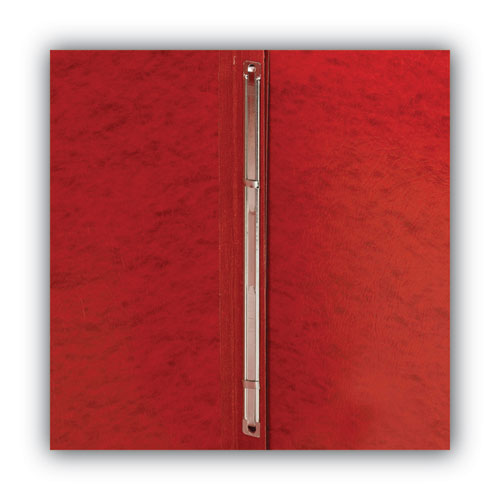 Image of Smead Prong Fastener Premium Pressboard Report Cover, Two-Piece Prong Fastener, 3" Capacity, 8.5 X 11, Bright Red/bright Red