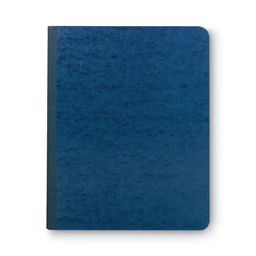 Image of Smead Prong Fastener Premium Pressboard Report Cover, Two-Piece Prong Fastener, 3" Capacity, 8.5 X 11, Dark Blue/dark Blue