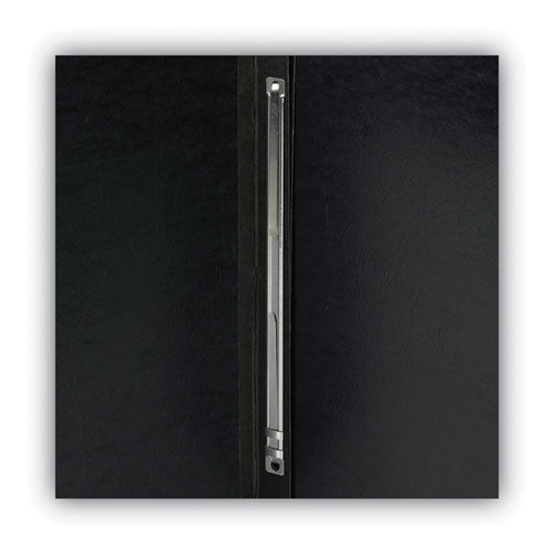 Image of Smead Prong Fastener Premium Pressboard Report Cover, Two-Piece Prong Fastener, 3" Capacity, 8.5 X 11, Black/black
