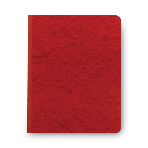 Image of Smead Prong Fastener Premium Pressboard Report Cover, Two-Piece Prong Fastener, 3" Capacity, 8.5 X 11, Bright Red/bright Red
