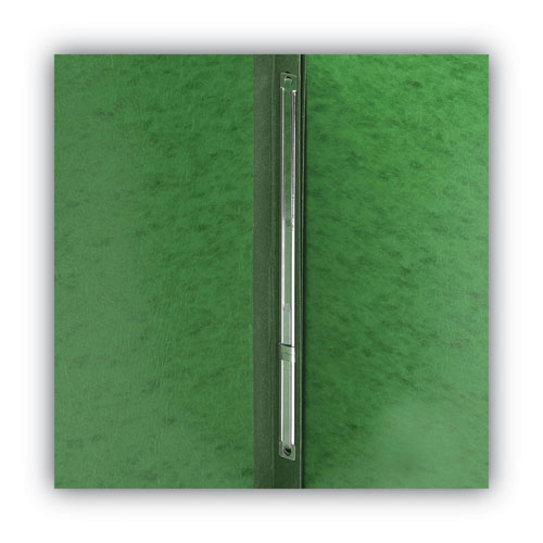 Image of Smead Prong Fastener Premium Pressboard Report Cover, Two-Piece Prong Fastener, 3" Capacity, 8.5 X 11, Green/green