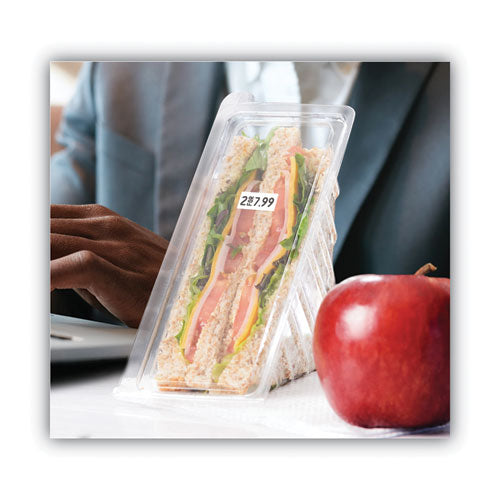 Image of Garvey® One-Line Pricemarker Labels Bulk Pack, 0.44 x 0.81, White, 1,200/Roll, 16 Rolls/Box