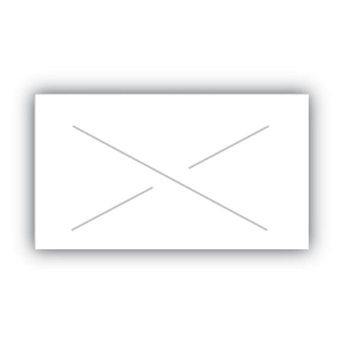 Image of Garvey® One-Line Pricemarker Labels, 0.44 x 0.81, White, 1,200/Roll, 3 Rolls/Box