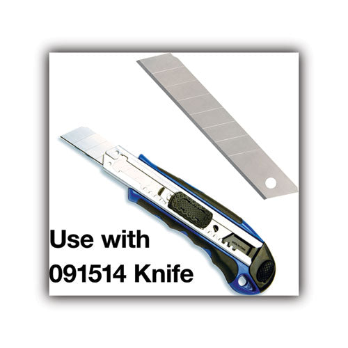 Image of COSCO Snap Blade Utility Knife Replacement Blades, 10/pack