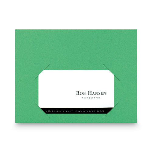 Image of Smead File Jackets, Letter Size, Green, 25/pack