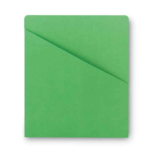 Image of Smead File Jackets, Letter Size, Green, 25/pack