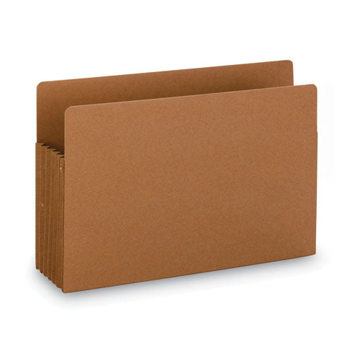 Image of Smead Heavy-Duty Redrope End Tab Tuff Pockets, 5.25" Expansion, Legal Size, Redrope, 10/box
