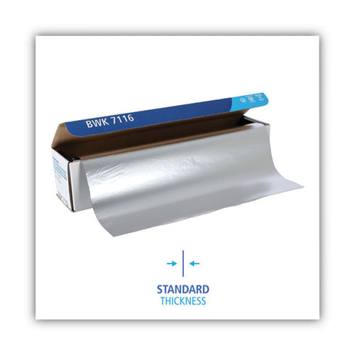 Image of Boardwalk® Standard Aluminum Foil Roll, 63 Gauge, 18" x 1,000 ft