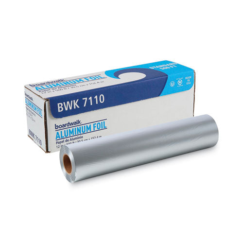 Image of Boardwalk® Standard Aluminum Foil Roll, 63 Gauge, 12" x 500 ft