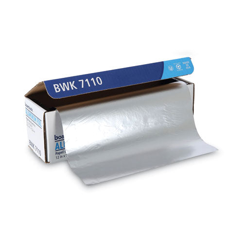 Image of Boardwalk® Standard Aluminum Foil Roll, 63 Gauge, 12" x 500 ft