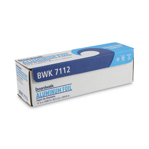 Image of Boardwalk® Standard Aluminum Foil Roll, 63 Gauge, 12" x 1,000 ft