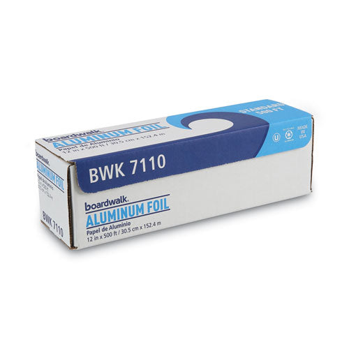 Image of Boardwalk® Standard Aluminum Foil Roll, 63 Gauge, 12" x 500 ft