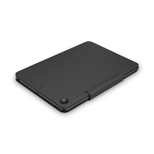 Image of Logitech® Rugged Folio Keyboard Case for iPad 7th/8th Gen, Gray