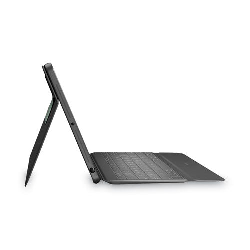 Image of Logitech® Rugged Folio Keyboard Case for iPad 7th/8th Gen, Gray