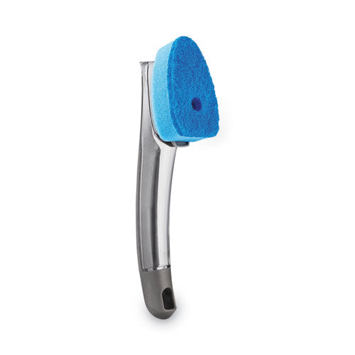 Image of Scotch-Brite Advanced Soap Control Non-Scratch Dishwand, 4 X 11.25, Blue