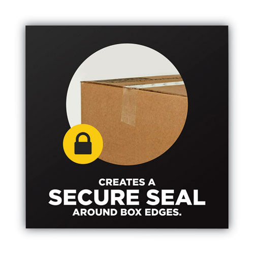 Image of Scotch® Box Lock Shipping Packaging Tape, 3" Core, 1.88" X 54.6 Yds, Clear, 3/pack