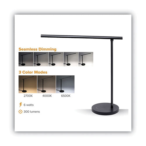 Image of Bostitch® Folding Led Desk And Table Lamp, Black
