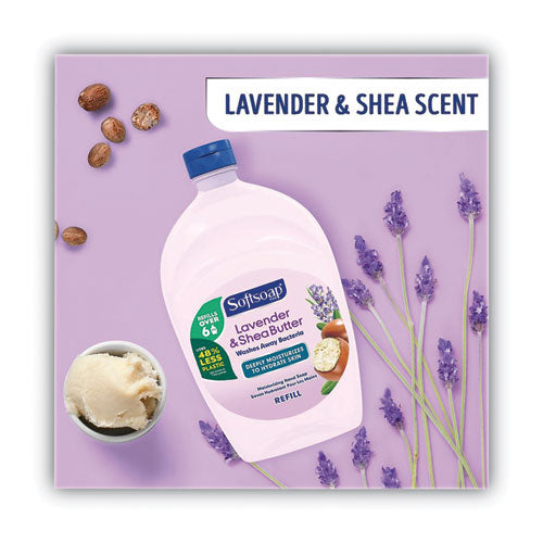 Image of Softsoap® Liquid Hand Soap Refill, Lavender and Shea Butter Scent, 50 oz