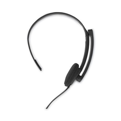 Image of Verbatim® Mono Headset with Microphone and In-Line Remote, Black