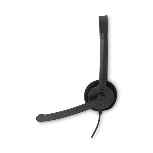 Image of Verbatim® Mono Headset with Microphone and In-Line Remote, Black