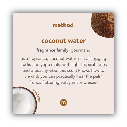 Image of Method® Foaming Hand Wash, Coconut Waters Scent, 10 oz