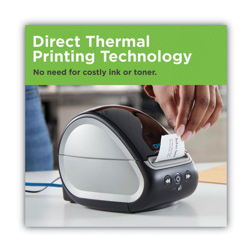 Image of DYMO® Labelwriter 550 Turbo Series Label Printer, 90 Labels/min Print Speed, 5.34 X 7.38 X 8.5