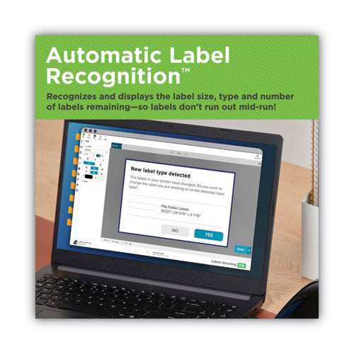 Image of DYMO® Labelwriter 550 Turbo Series Label Printer, 90 Labels/min Print Speed, 5.34 X 7.38 X 8.5