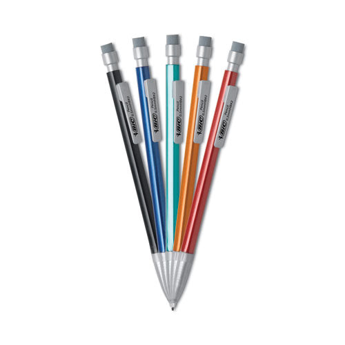 Image of BIC® Xtra-Precision Mechanical Pencil Value Pack, 0.5 mm, HB (#2), Black Lead, Assorted Barrel Colors, 24/Pack