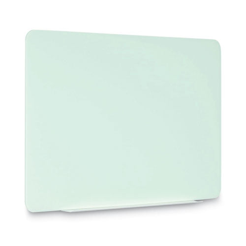 Image of MasterVision® Magnetic Glass Dry Erase Board, 60" x 48", Opaque White Surface