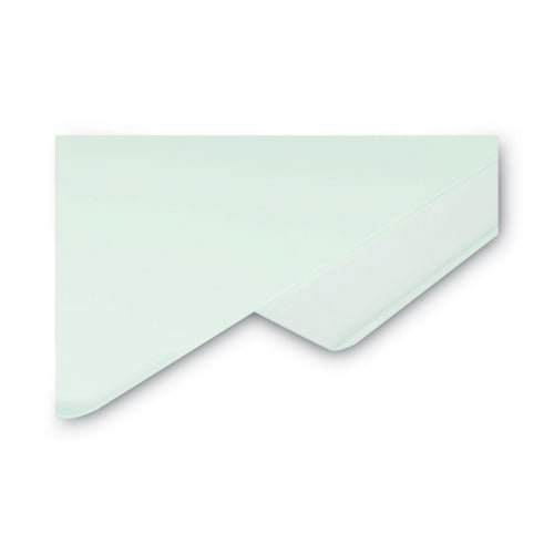 Image of MasterVision® Magnetic Glass Dry Erase Board, 60" x 48", Opaque White Surface