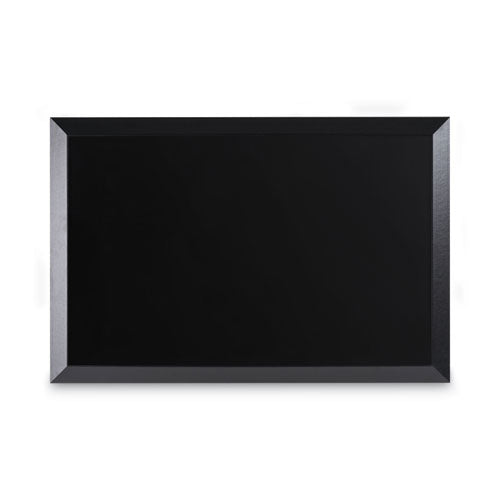 Image of MasterVision® Kamashi Wet-Erase Board, Black 34" x 22" Surface, Black 36" x 24" Frame