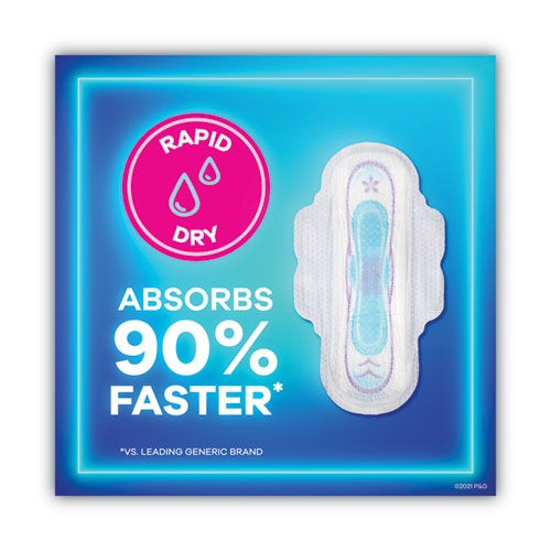 Image of Always® Ultra Thin Pads, Regular, 36/pack