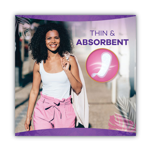 Image of Always® Thin Daily Panty Liners, Regular, 120/pack, 6 Packs/carton