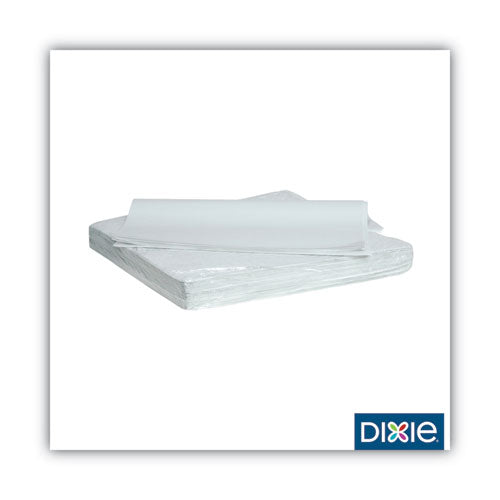 Image of Dixie® All-Purpose Food Wrap, Dry Wax Paper, 15 x 16, White, 1,000 Sheets/Pack, 3 Packs/Carton