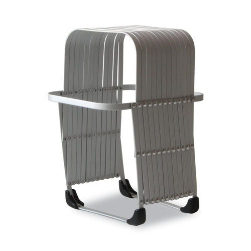 Image of LEE Flexifile Expandable Collator To Organizer, 12 Sections, Letter To Legal Size Files, 6" X 6.75" X 10.5", Silver