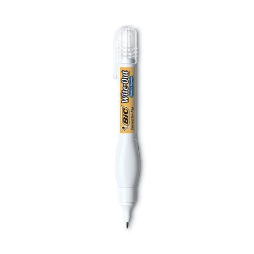 Image of BIC® Wite-Out Shake 'n Squeeze Correction Pen, 8 Ml, White, 4/pack